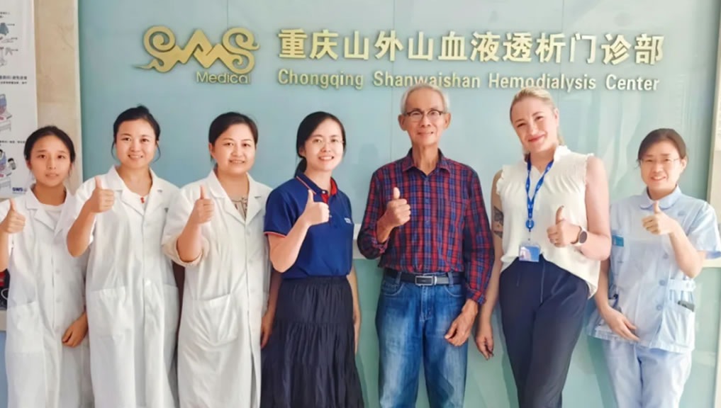 医无国界 | z6com·尊龙连锁血透中心完成首位国际患者透析治疗