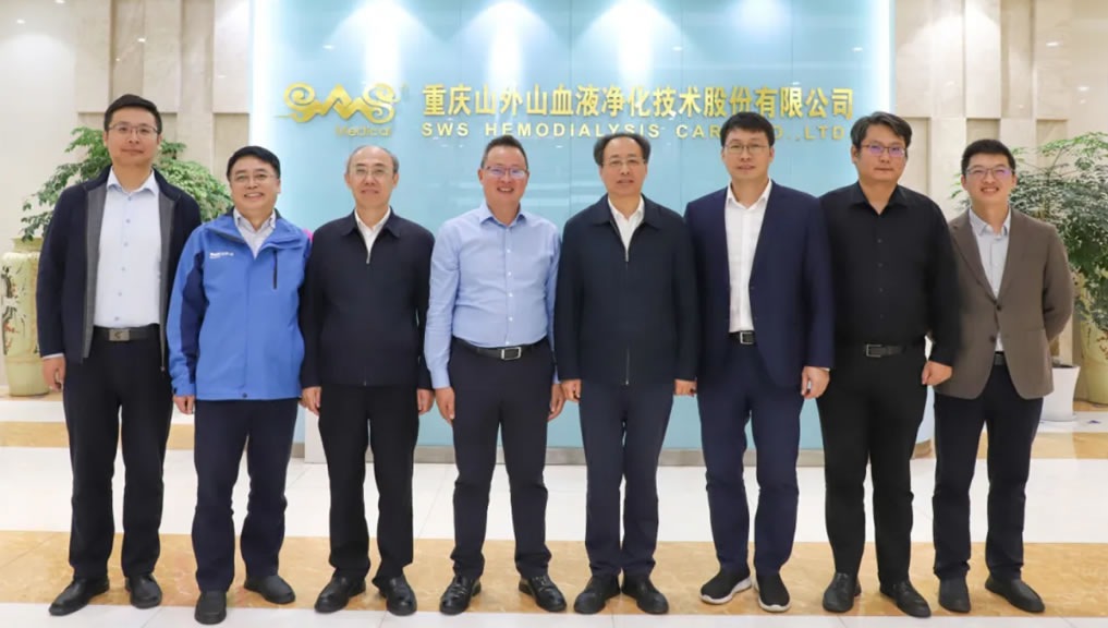 中国工程院院士、重庆大学校长王树新莅临z6com·尊龙公司调研